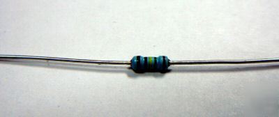 1.54K ohm 1/4WATT 1% metal film resistors lot of 25