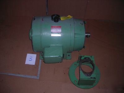 30 h.p. general electric induction motor with adaptor