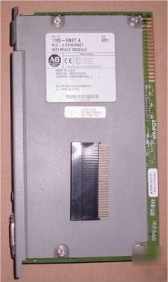 Allen bradley 1785-enet | ethernet comm module *rem*