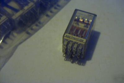 Amf potter brumfield KHU17D11-12 pc board relays