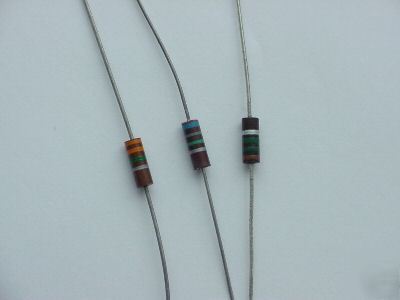 Carbon resistors 1/2 watt ab stackpole ionetics 2600 pc