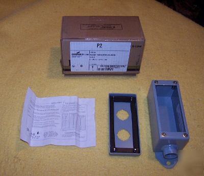 Cooper b-line P2 pendent pushbutton enclosure
