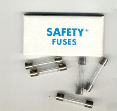 Fuse agc 3AG fast acting .5A or 1/2 amp 250V 5EA