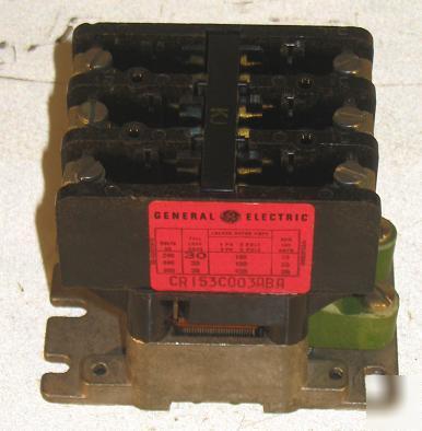 G.e. CR153C003ABA 30A/3P/208/240V relay