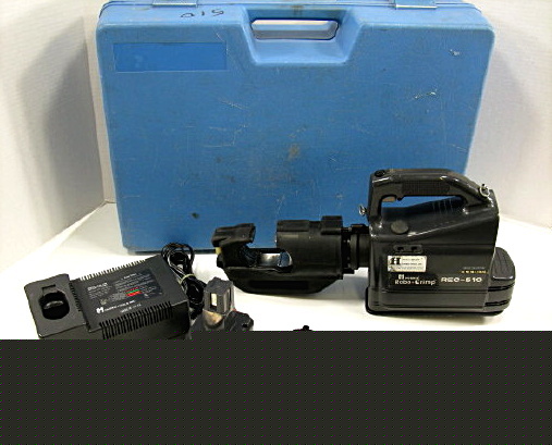 Huskie rec-510 battery operated hydraulic crimper kit