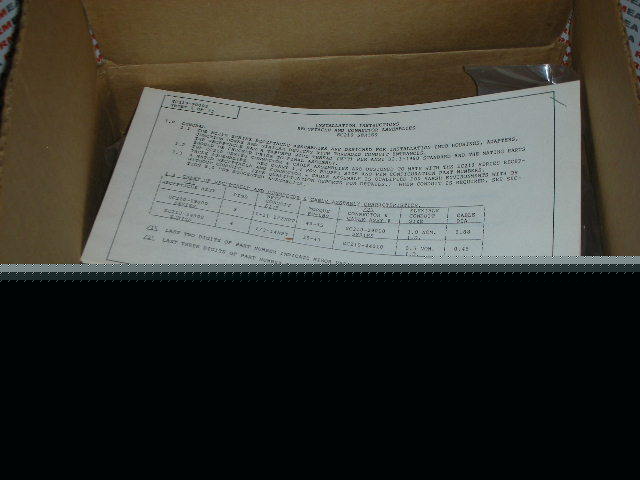Namco controls EC210-44015 rev d 4 pin receptacle