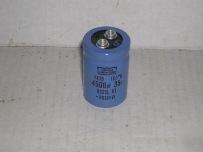 New nippon chemi-con 4500UF 35V electrolytic capacitor