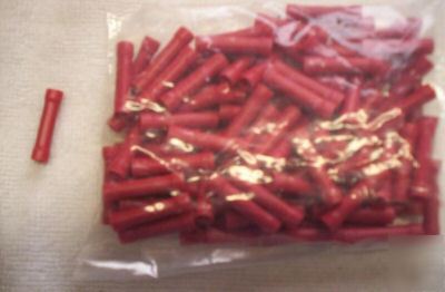 Red butt connectors pack of 50
