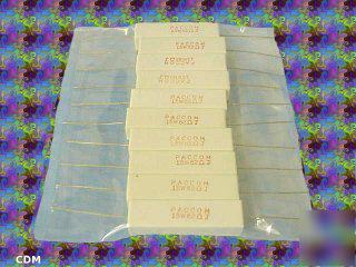 Resistor, paccom, 82OHMS, 5%, 15W, sandblock, lot of 10