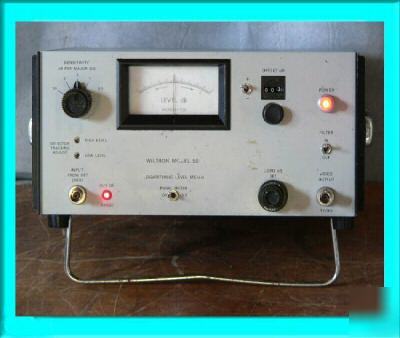 Wiltron model 501 logarithmic level meter