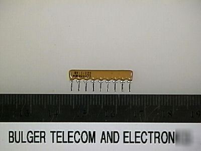 12K ohm 0.2 watt 2% resistor network <bussed>