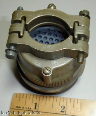 Large itt canon electrical plug connector see pictures
