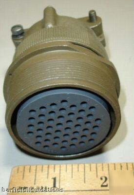 Large itt canon electrical plug connector see pictures