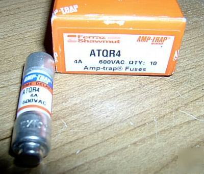 New 10 fs amp-trap ATQR4 atqr-4 600V fuses 