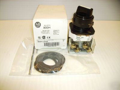 New ab allen-bradley selector switch 800H-JR4B 3-pos 
