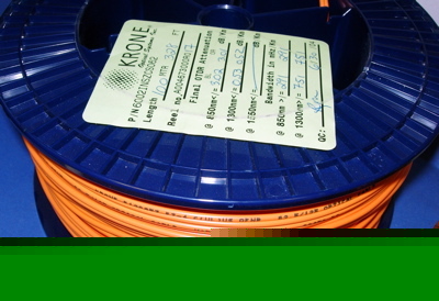 New cable krone 6002INSZCS062 optical cable 328FT reel 