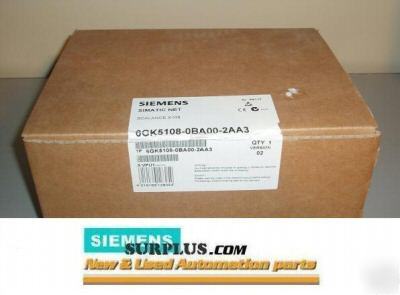 Siemens scalance X108 6GK5108-0BA00-2AA3 