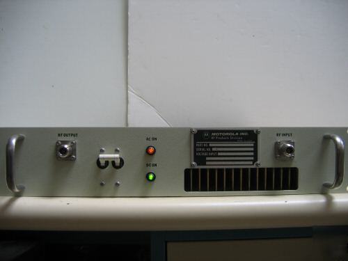 Motorola PAA1000-42-5L rf amplifier, 1 ghz, 5 w, 42 db