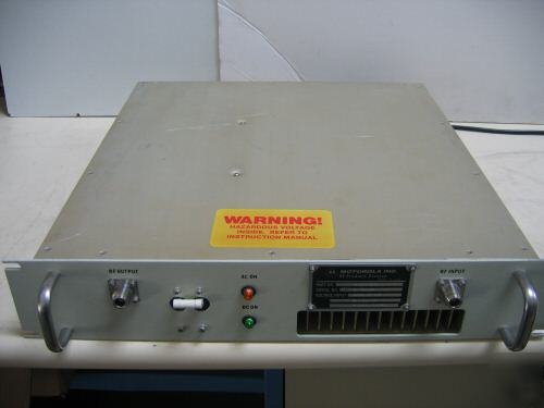 Motorola PAA1000-42-5L rf amplifier, 1 ghz, 5 w, 42 db