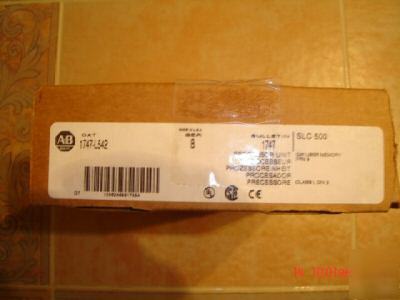 New allen bradley 1747-L542 ser b w/14 day