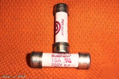 New bussmann fwx-15A14F 15 amp fuse warranty nnb buss