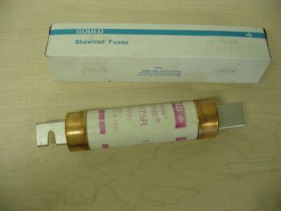 New gould shawmut tri-onic TRS175R fuse, =