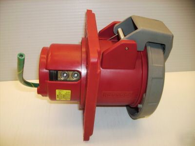 New hubbell pin & sleeve receptacle HBL4100R7W 4100R7W 