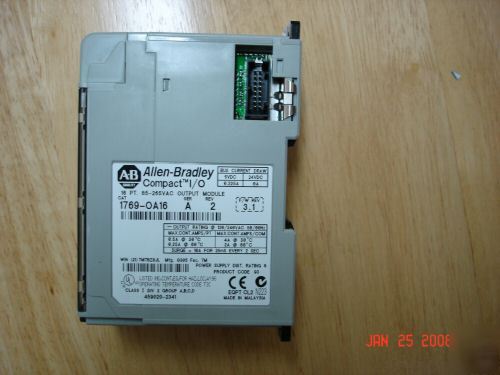 Allen bradley compactlogix 1769-L30 comlete system,nice