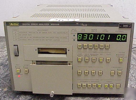 Anritsu MS550B digital error analyser