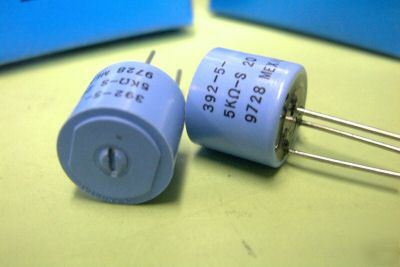 Clarostat potentiometer #392-5; 5K ohms; single-turn