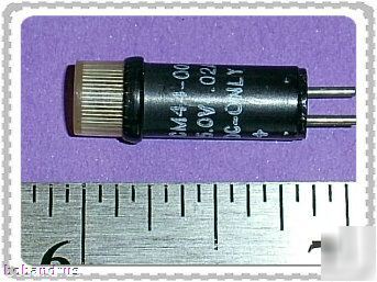 Cml (5 volts) red led bi-pin cartridge lamp