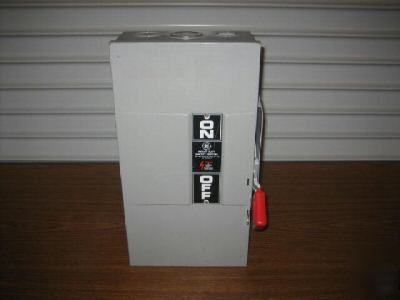 Ge general electric THN3363 disconnect switch 100 amp 7