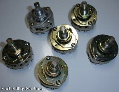New lot 6 crl rotary switches 3001177-101