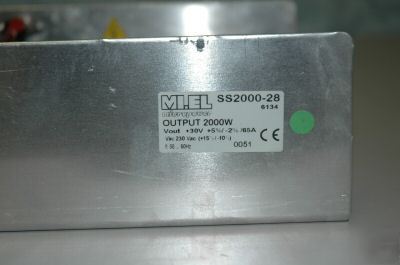 New mi.el micropower ac/dc converter 2000W SS2000-28 