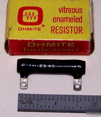 New ohmite 1 ohm 12W wirewound power resistor L12J1R0 