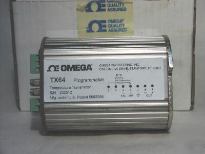 New omega TX64 programmable temperature transmitter 