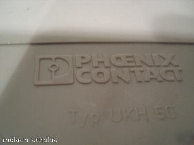 Phoenix contact ukh 50 terminal blocks 