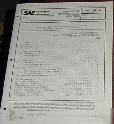 Sae arp 1834 fault/failure analysis digital systems +