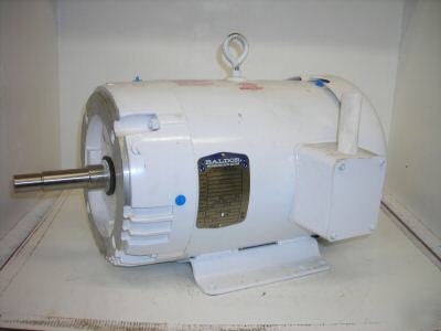 Used baldor washdown duty motor 7 1/2 h.p. rpm-3450