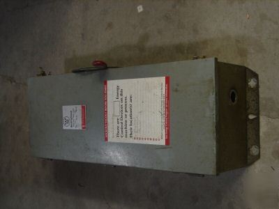 Westinghouse 200 amp disconnect 600V JHUN364 non fuse