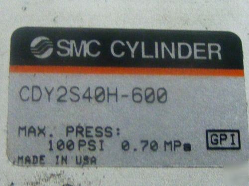 Smc pneumatic cylinder, actuator, linear slide, large 