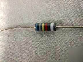 200 vintage corning 680K ohm 1% precision resistors