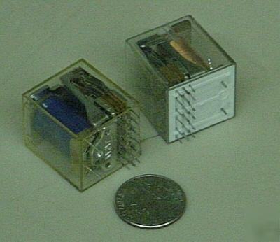 48VDC mini relay tel 6 form c mr-11-N55 & LB0060M00 