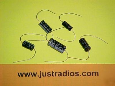 50UF at 25V axial leaded electrolytic capacitors qty=20
