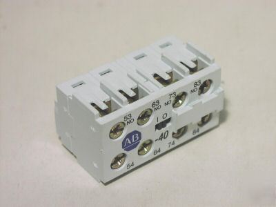 Allen bradley 195-MA40 aux contacts 195MA40 lnc