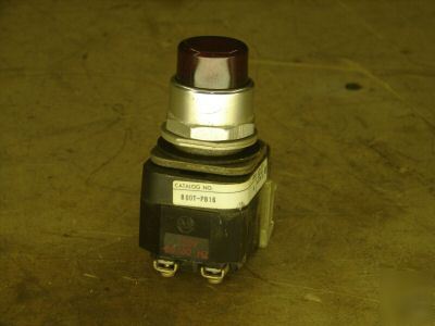 Allen bradley illum push button 800T-PB16 r PB16R red