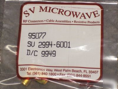 15 pcs sma male to sma right angle female sv microwave