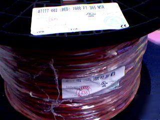Belden 87777 002 1000 teflon 3 pair 22AWG shielded wire