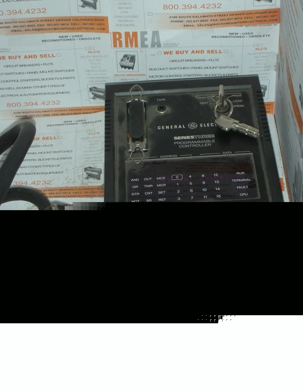 Ge seriesthree programmable controller IC630CPU301A