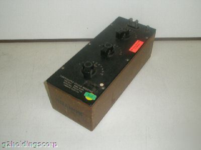 General radio 670-f compensated decade resistor